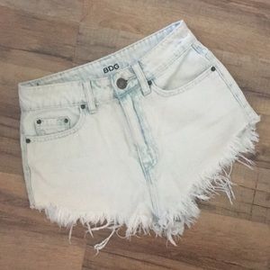 UO Super High Rise Cheeky Shorts